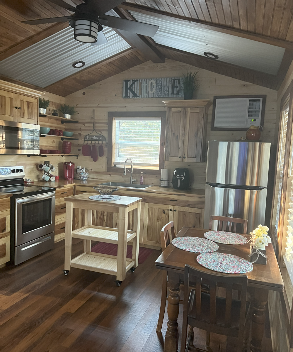 Cottage 1 kitchen area